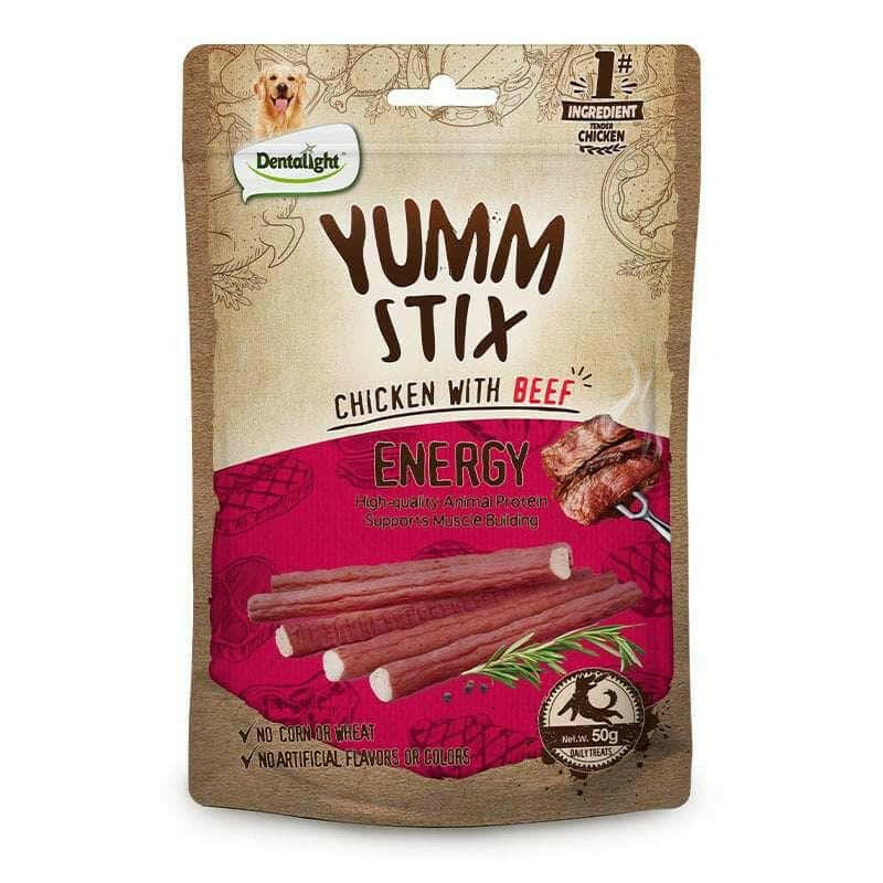 Pet Puppy Vitamin Satisfy The Appetite Pure Chicken Emulsion Strip.