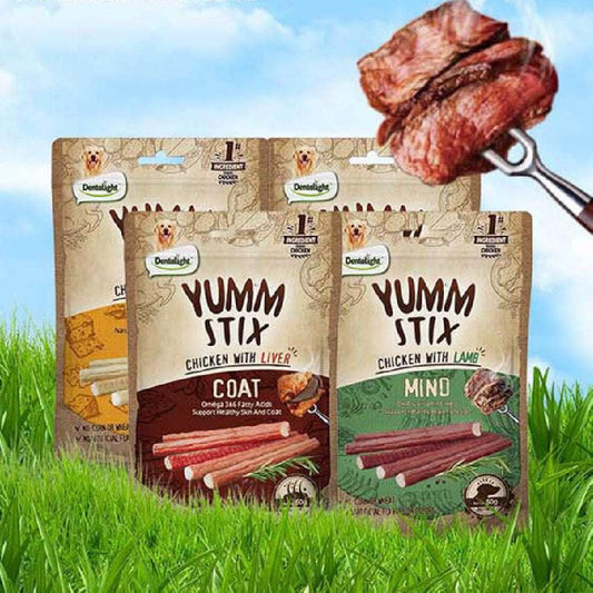Pet Puppy Vitamin Satisfy The Appetite Pure Chicken Emulsion Strip - Skippy Dogs