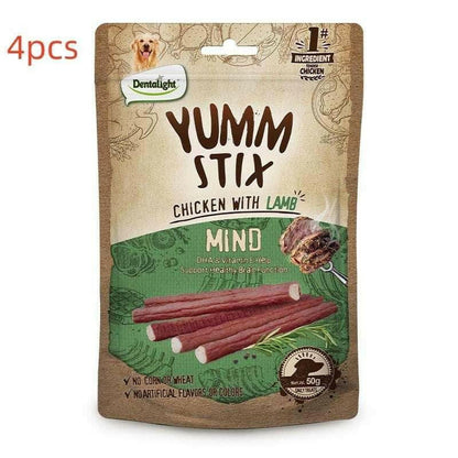 Pet Puppy Vitamin Satisfy The Appetite Pure Chicken Emulsion Strip.