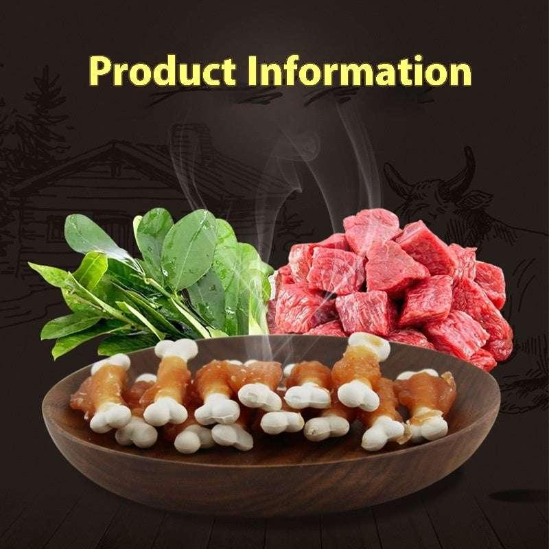 Pet Snack Chicken Wrapped Around Milk Bones 400g - Skippy Dogs