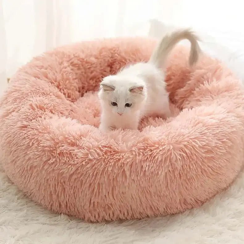 Plush Round Dog Bed - Skippy Dogs