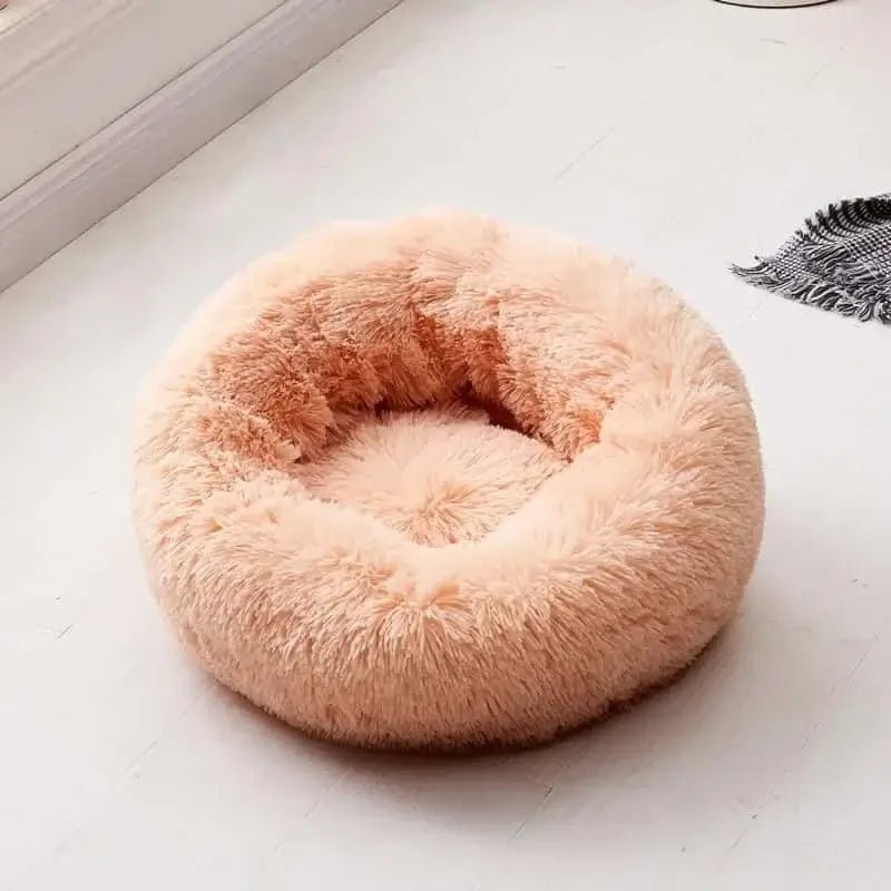 Plush Round Dog Bed - Skippy Dogs