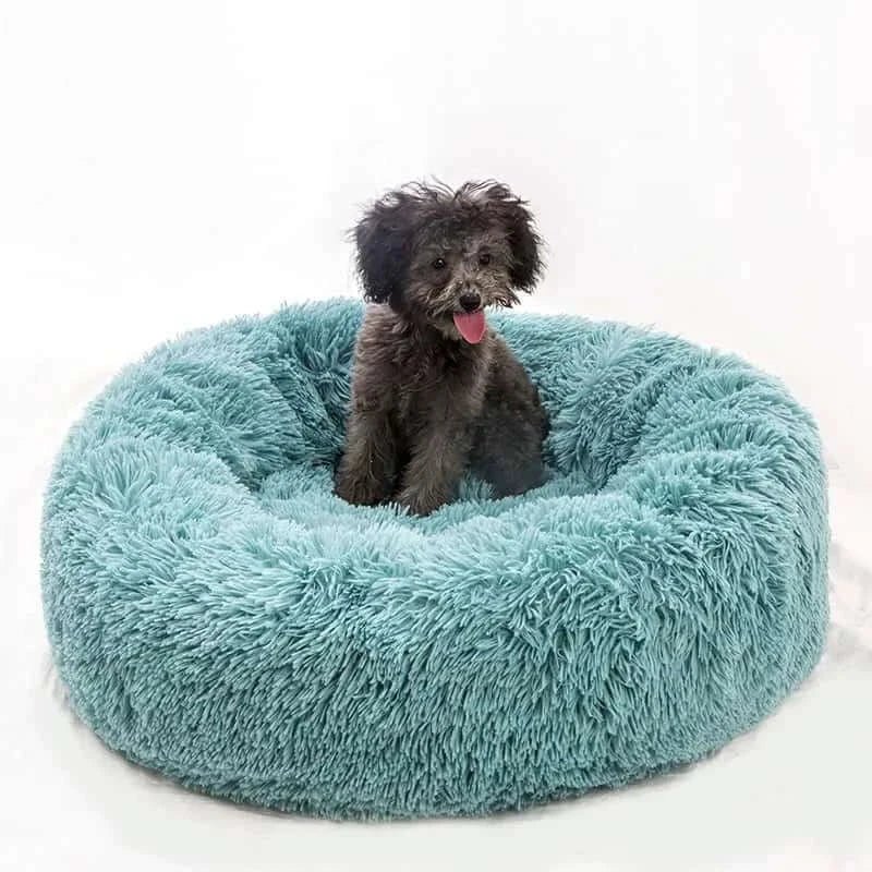 Plush Round Dog Bed - Skippy Dogs