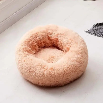 Plush Round Dog Bed - Skippy Dogs