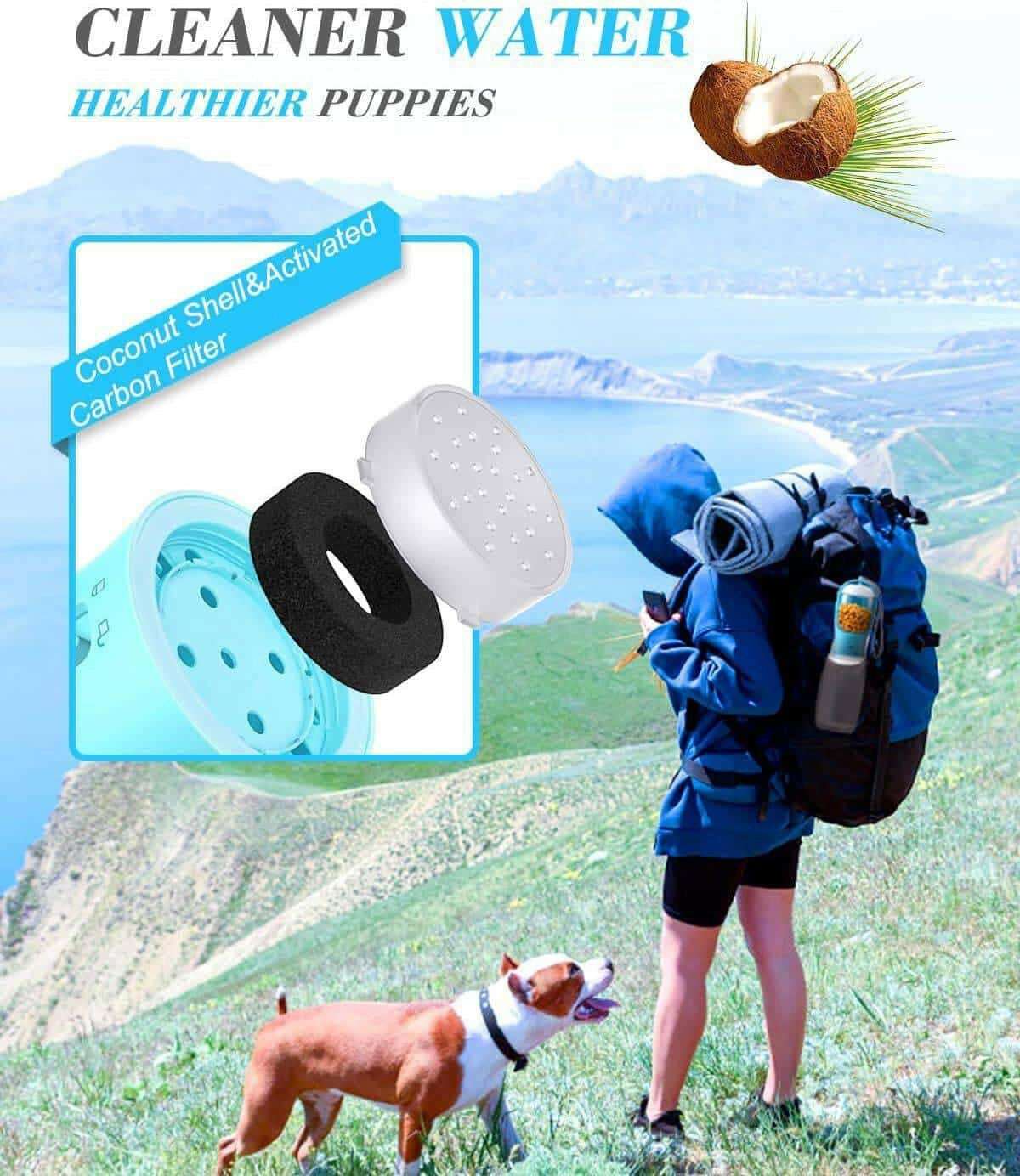 Ravel Puppy Water Bowl Dog Water Bottle.