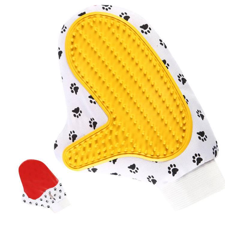 Silicone Pet brush Glove Deshedding Gentle Efficient Grooming Cat Glove Dog Bath Pet Cleaning Supplies Pet Glove Dog Accessories - Skippy Dogs