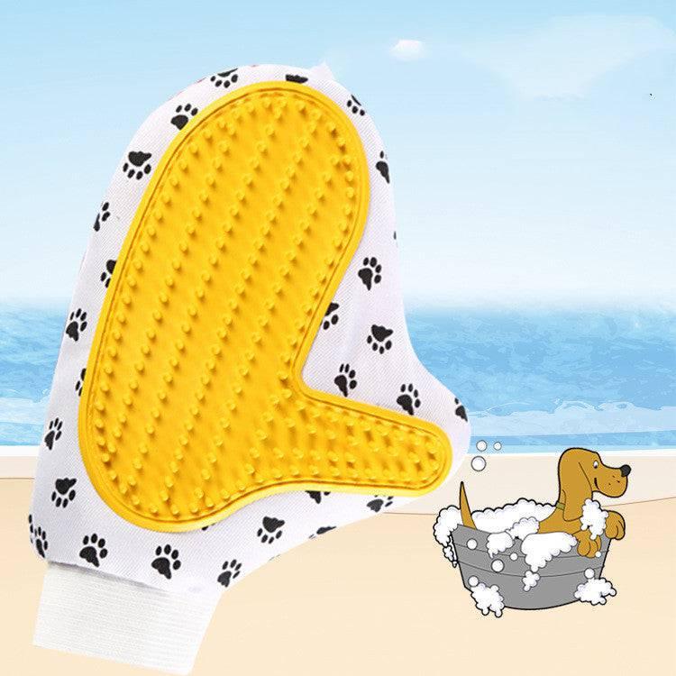 Silicone Pet brush Glove Deshedding Gentle Efficient Grooming Cat Glove Dog Bath Pet Cleaning Supplies Pet Glove Dog Accessories - Skippy Dogs