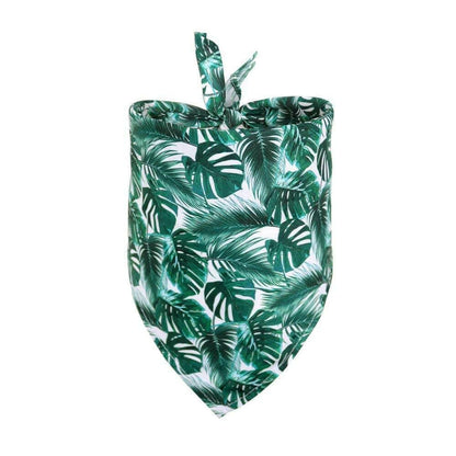 Tropical Wind Fruit Pet Drool Towel For Dogs.