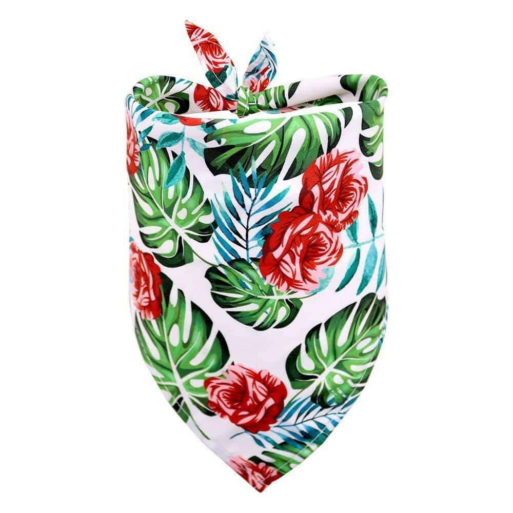 Tropical Wind Fruit Pet Drool Towel For Dogs.