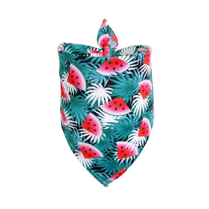 Tropical Wind Fruit Pet Drool Towel For Dogs.