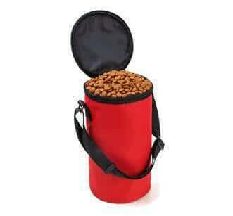 Waterproof Dog Bag and Food Travel Bowls.
